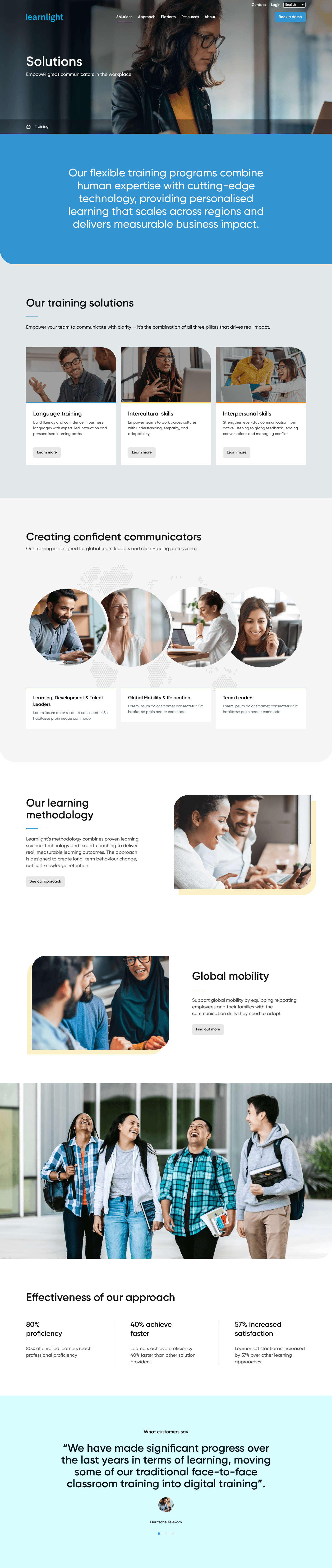 Learnlight WordPress Website Redesign & Rebuild